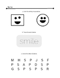 Smiley Face Mini Activity Pack