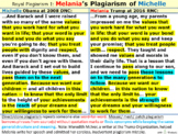 Royal Plagiarism I: Melania Trump “borrows” from Michelle Obama