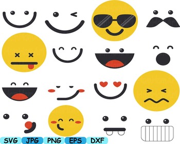 Kawaii Happy Laughing Face PNG & SVG Design For T-Shirts