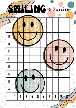 Preview of Smiling Behavior Chart Classroom Incentive