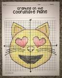 Smiling Cat Face with Heart- Shaped Eyes Emoji (Graph)