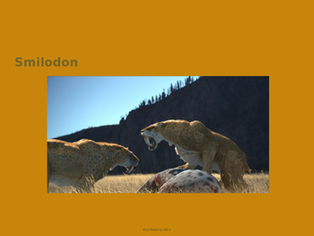 Preview of Smilodon