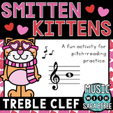 Smitten Kittens - Treble Review Slides and Worksheets