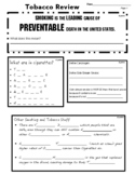 Tobacco And Smoking Worksheets & Teaching Resources | TpT