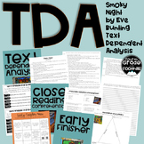 Smoky Night TDA: How an Object in the Text Impacts the Story