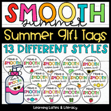 Smooth Summer Gift Tags Teacher Appreciation Lotion Gift T