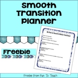Smooth Transitions Planner