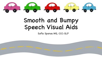 Preview of Smooth and Bumpy Speech Visual Aid for Fluency, stuttering, dysfluency