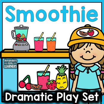 Preview of Smoothie Shop Dramatic Play Set