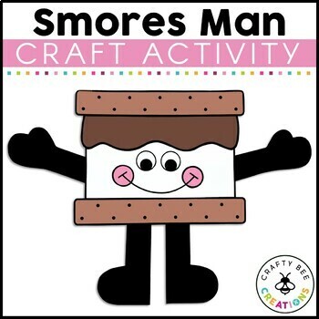 Preview of Smores Craft End of the Year How to Make a Smore Camping Theme Day Activities