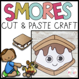 Smores craft | Camping craft and activities | How to make a smore