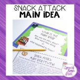 Snack Attack Main Idea QR Code Fun