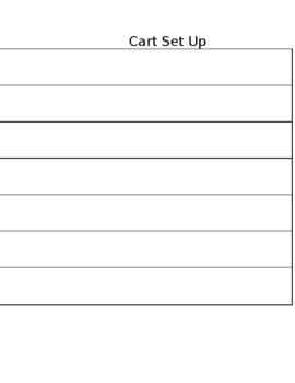 Snack Cart Sign In Sheet by KGSLP | TPT