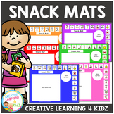 Snack Mats Autism Special Education