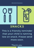Snack Note Reminder