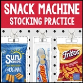 Snack Vending Machine Vocational Skills Stocking Practice 
