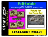Snail  - Expandable & Editable Strip Puzzle w/ Multiple Op
