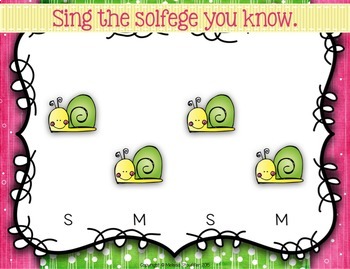 Snail Snail {Ta TiTi} {La} Kodaly Method Folk Song File - Mrs. Stouffer's  Music Room