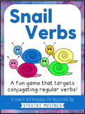 Snail Verbs - For Regular Verbs