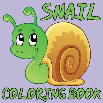 snail coloring pages