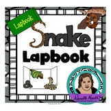Snake Lapbook for 2 File Folders with 19 Booklets and a Th