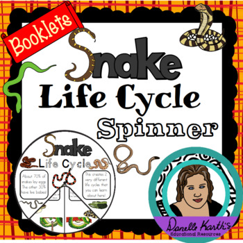 Snake Life Cycle Spinner - Egg Laying and Live Bearing Snakes! by DK ...
