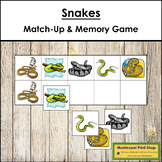 Snakes Match-Up and Memory Game (Visual Discrimination & R