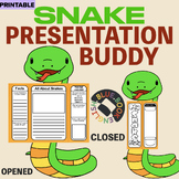 NEW! Snake Presentation Buddy Craft / Writing Activity