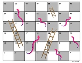 Snakes & Ladders Template