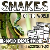 Snakes Report: Research Project Organizers GOOGLE CLASSROO