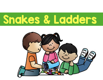 Math Games: Snakes and Ladders Addition within 10 by Teaching ODAT