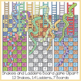 Snakes and Ladders Clipart