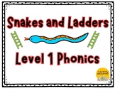 Snakes and Ladders - Phonics Fun - Level 1 - Centers - Gam