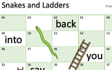 Snakes and Ladders - Reading high frequency words