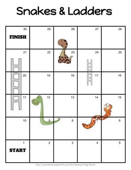 roman snakes and ladders template