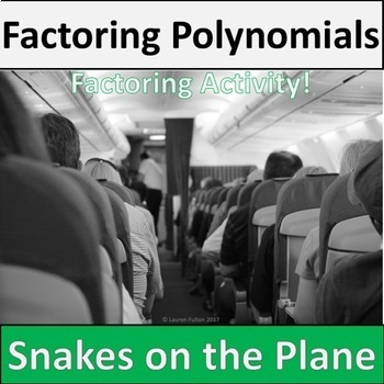Preview of Factoring Polynomials Activity | Factoring Game