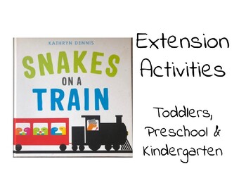 Preview of Snakes on a Train Extension Activities