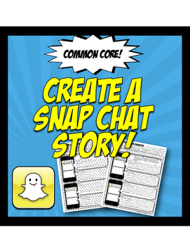 Preview of Snap Chat Story for Book Character or Historical Figure Analysis Activity