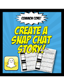 Snap Chat Story for Book Character or Historical Figure An