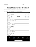 Snap Checks for the New Year Activity