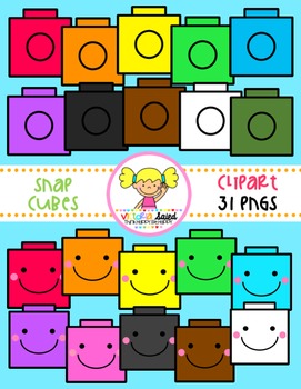 Preview of Snap Cube Clipart