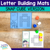 Snap Cube Letter Building Mats | Fine Motor Alphabet Center