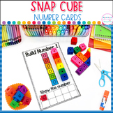 Snap Cubes Numbers Cards 1-20 - Hands On Number Recognition