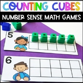 Number Sense Math Centers with Counting Cubes