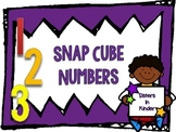 Snap Cube Numbers 0-20 - in Black and White OR Color
