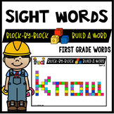 First Grade Sight Words Activities : Snap Cube Activities