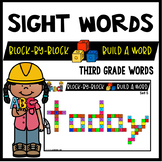 Third Grade Sight Words Activities : Snap Cube Activities