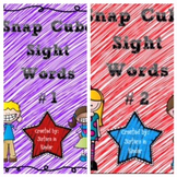 Snap Cube Sight Words BUNDLE (Sets 1&2)
