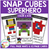 Snap Cubes Activity - Superhero