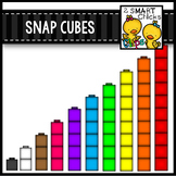 Snap Cubes Clip Art {Math Center Manipulatives}
